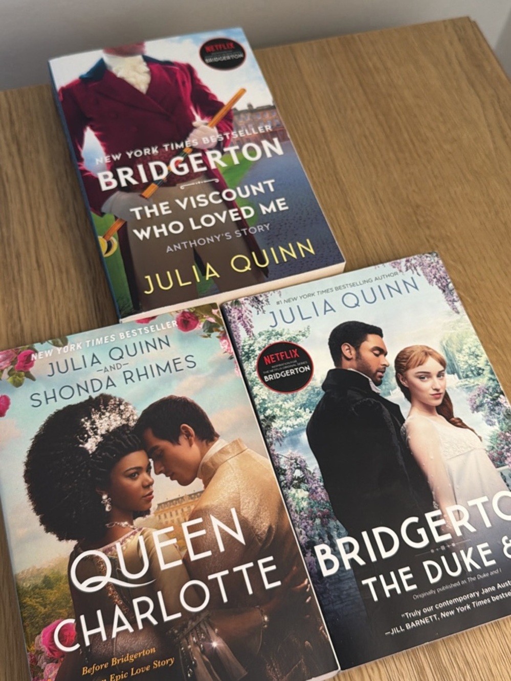 Bridgerton Book Bundle (3 Books) – Julia Quinn